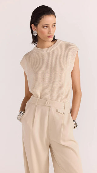 Hayden wide leg pants - Beige