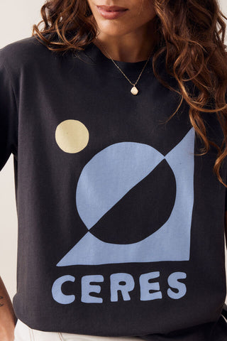 Stevie Slouchy Tee - Phantom Moon