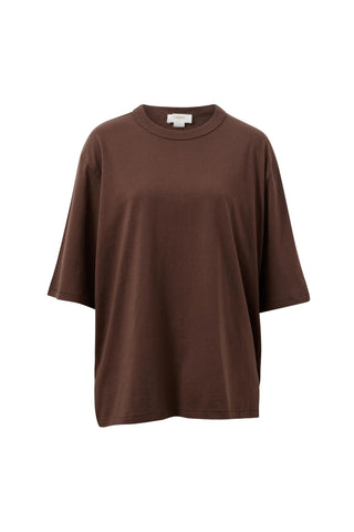 Luna Relaxed tee - Brunette