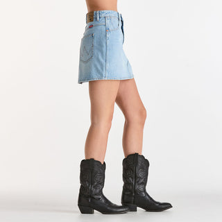 Repair Mini Skirt - Blue Tour