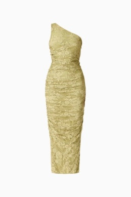 Fiorella Midi Dress - Pistachio Green