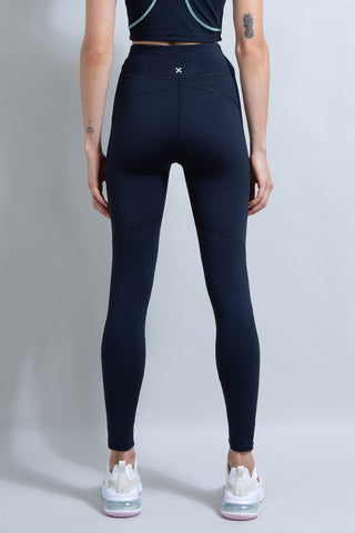 IN THE ZONE FULL LENGTH LEGGINGS BLACK
