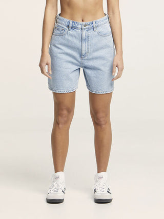 HIGH BAGGY SHORT - GENIE BLUE