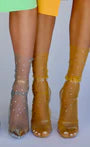 CRYSTAL SKY TULLE SOCK