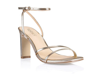 KIMMY SLIM STRAPPY HEEL CHAMPAGNE