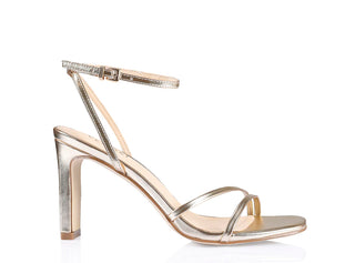 KIMMY SLIM STRAPPY HEEL CHAMPAGNE