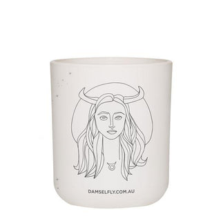 DAMSELFLY ZODIAC CANDLE PISCES